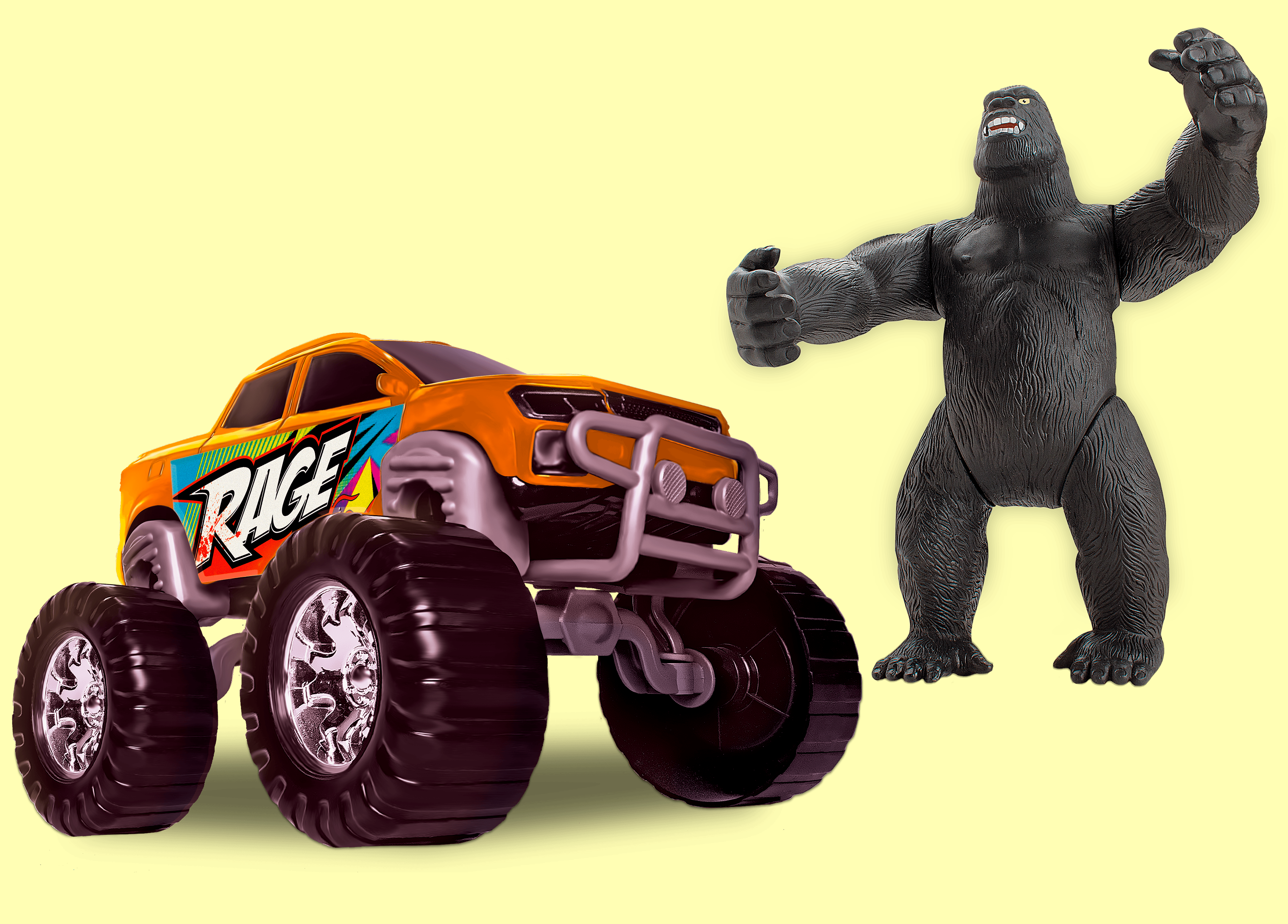 Rage Truck - Big Foot com Gorila