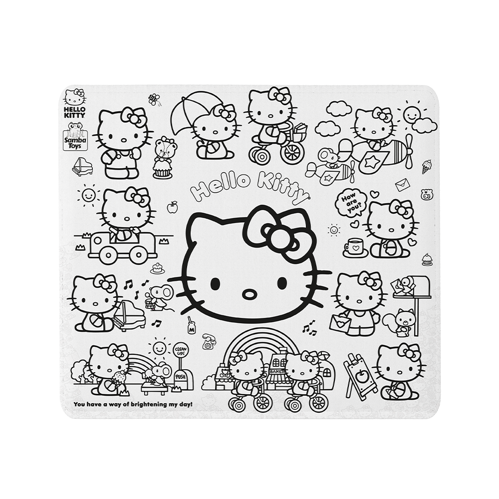 Hello Kitty - Tapete para Colorir